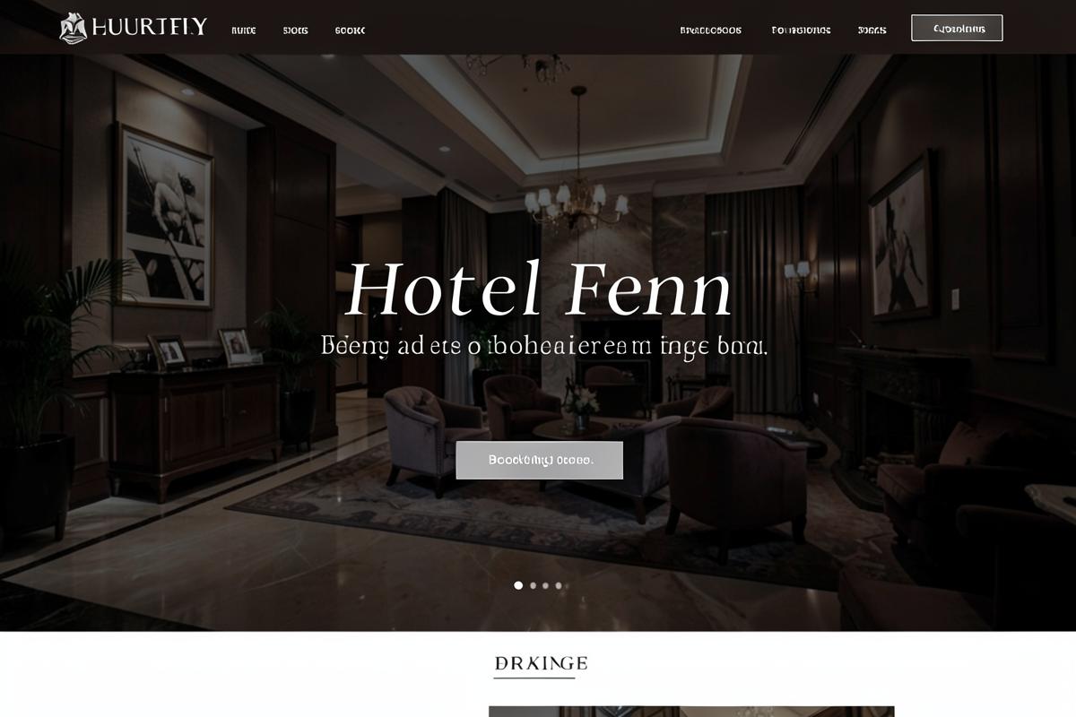 Hotel Fenn website designed and built by Vsure Growth